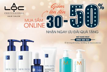 Giảm giá lên đến 30-50% khi mua sắm online cùng Salon Lộc