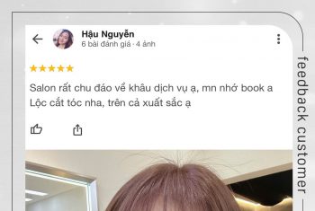 Lộc Hair Salon Những Dòng Feedback Siêu Yêu Thương